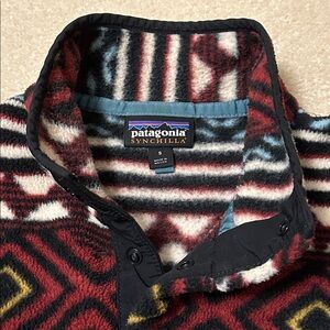 Vintage Patagonia synchilla snap T Fleece pullover size Man’s Small